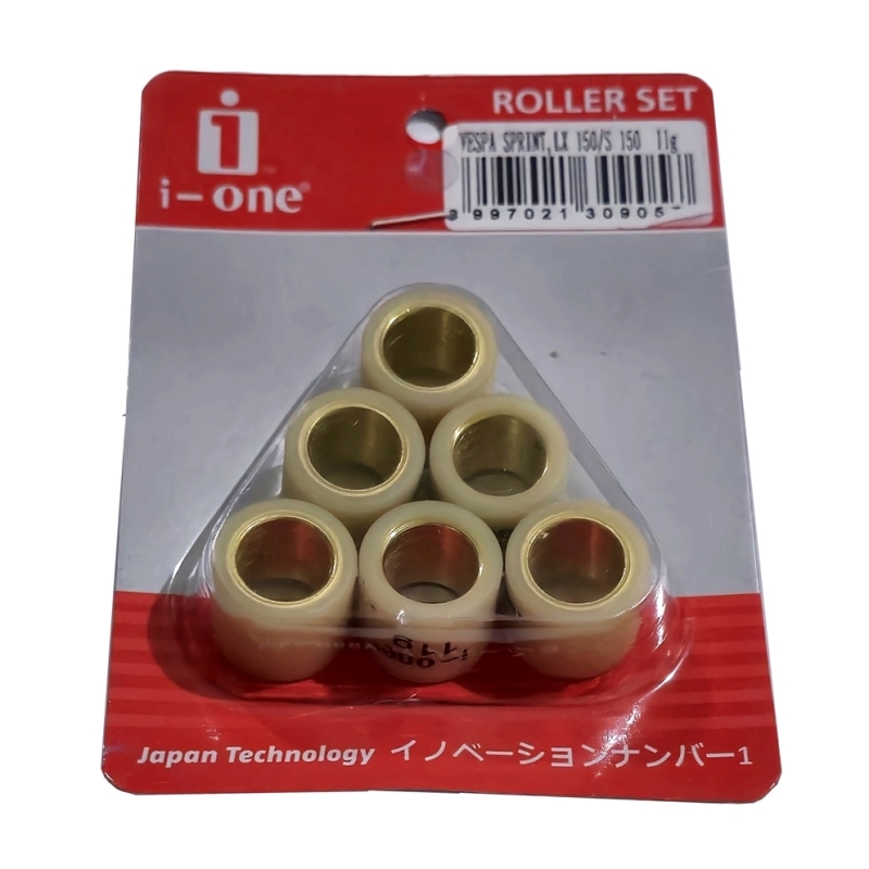 ROLLER i-one (6 Pcs) VESPA SPRINT,LX 150/S 150 11g