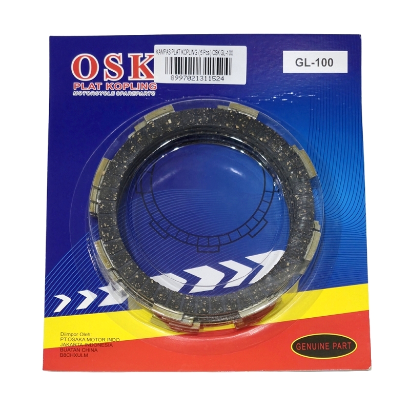 KAMPAS PLAT KOPLING ( 5 Pcs ) OSK GL-100