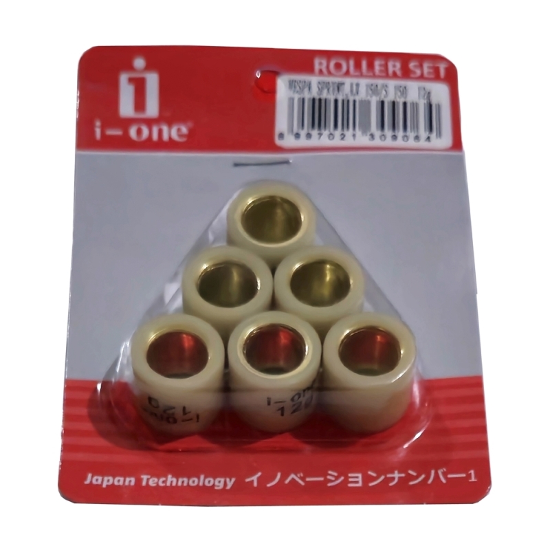 ROLLER i-one (6 Pcs) VESPA SPRINT,LX 150/S 150 12g