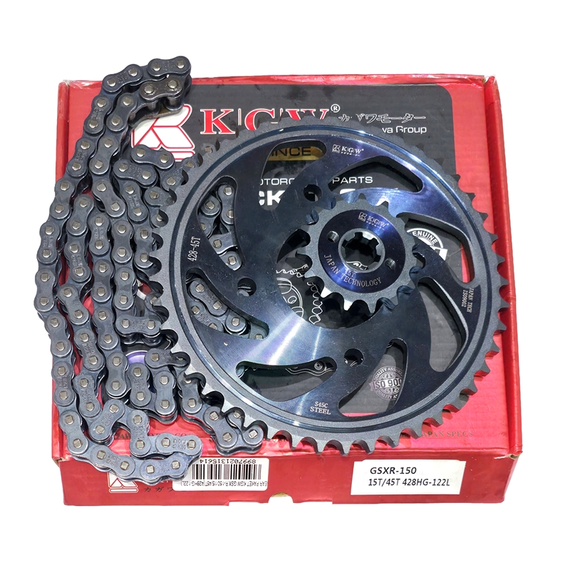 GEAR PAKET KGW GSX R-150 15/45T(428HG-122L)