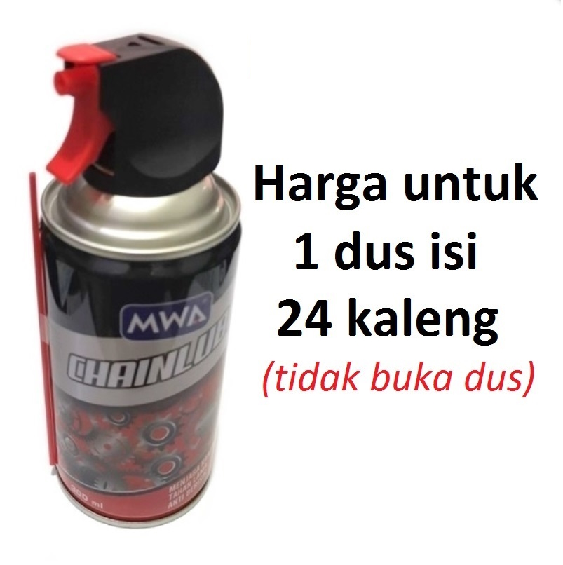 CHAIN LUBE 300ML MWA (isi 24 Kaleng)