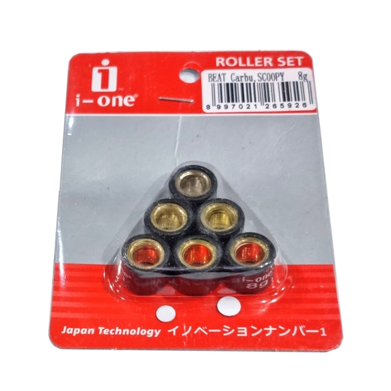 ROLLER i-one (6 Pcs) BEAT,SCOOPY 8g