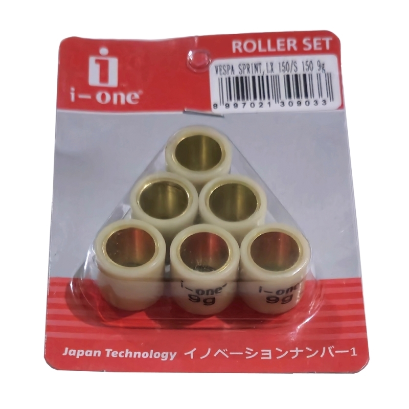 ROLLER i-one (6 Pcs) VESPA SPRINT,LX 150/S 150 9g