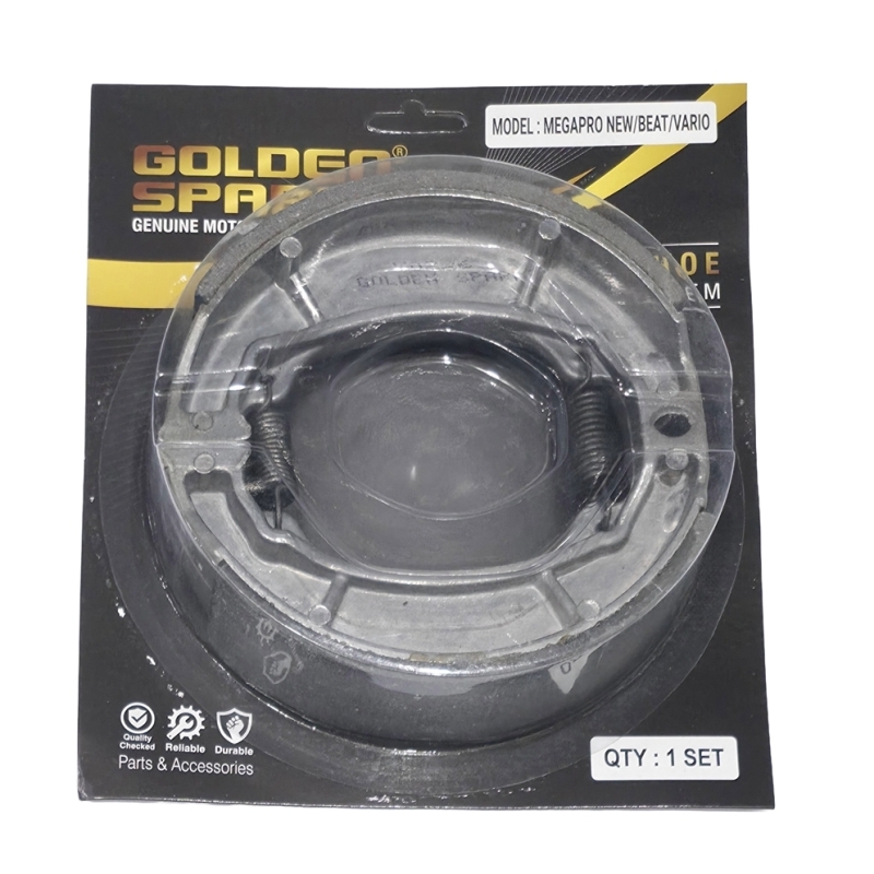 KAMPAS REM TROMOL GOLDEN SPARK BEAT/VARIO/MEGAPRO NEW