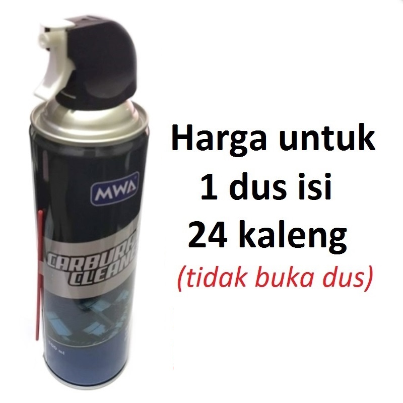 CLEANER CARBURATOR 500ml MWA (isi 24 Kaleng)