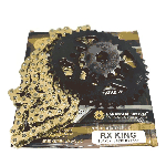 CHAIN KIT GOLD YUZAKA RX KING 428-110L (37T-15T)